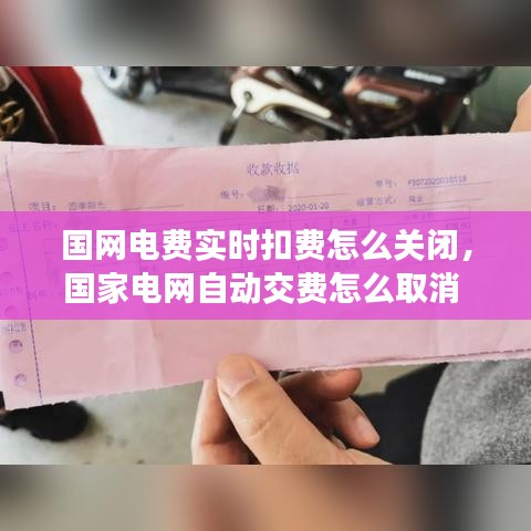 国网电费实时扣费怎么关闭，国家电网自动交费怎么取消 