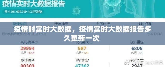 疫情时实时大数据，疫情实时大数据报告多久更新一次 