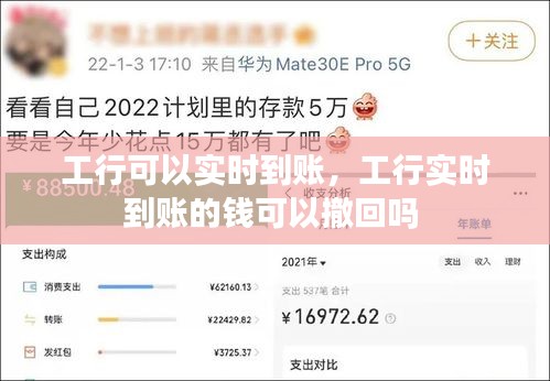 工行可以实时到账，工行实时到账的钱可以撤回吗 
