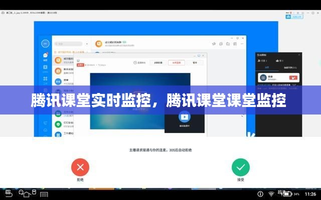 腾讯课堂实时监控，腾讯课堂课堂监控 