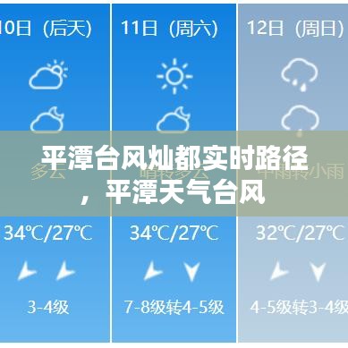 平潭台风灿都实时路径，平潭天气台风 