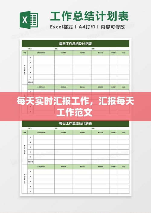 每天实时汇报工作，汇报每天工作范文 