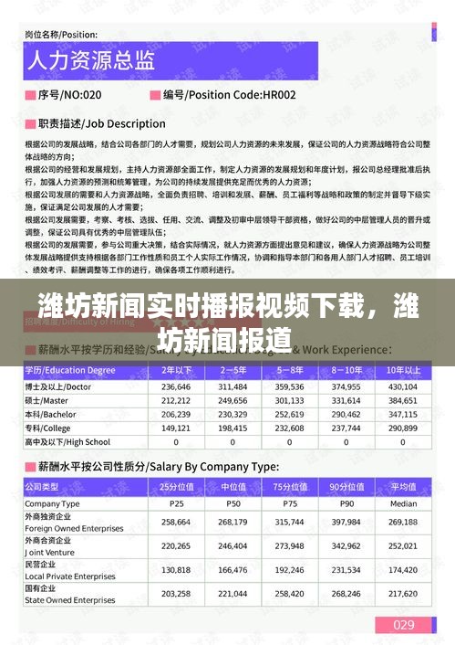 潍坊新闻实时播报视频下载，潍坊新闻报道 