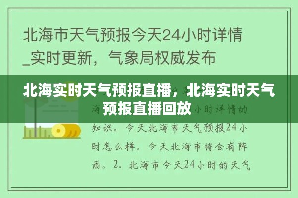 北海实时天气预报直播，北海实时天气预报直播回放 