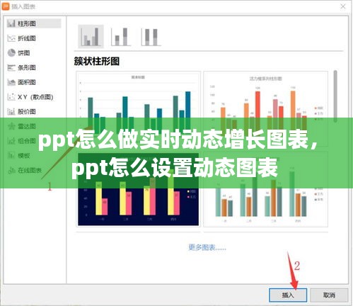 ppt怎么做实时动态增长图表，ppt怎么设置动态图表 