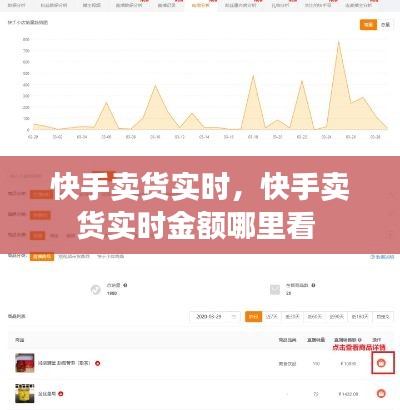快手卖货实时，快手卖货实时金额哪里看 