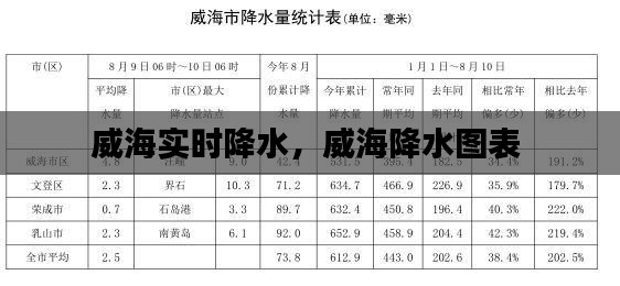 威海实时降水，威海降水图表 