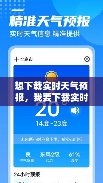 想下载实时天气预报，我要下载实时天气 