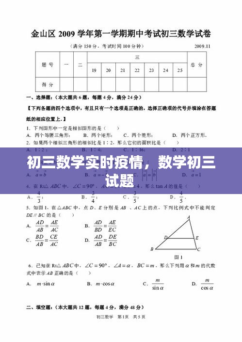 初三数学实时疫情，数学初三试题 