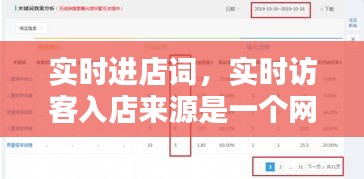实时进店词，实时访客入店来源是一个网站怎么弄的 