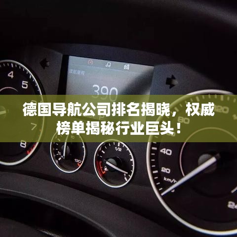 德国导航公司排名揭晓，权威榜单揭秘行业巨头！