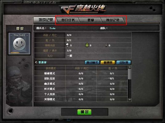 旧版本的穿越火线,数据整合设计方案 AP1_v6.299